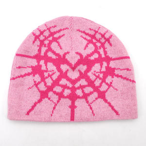 Fashion Beanie <b>Hats</b> <b>Winter</b> <b>Hat</b> 100% Acrylic Custom Logo Caps Unisex Chunky Custom Knitted Jacquard <b>Winter</b> <b>Hats</b> - Product Image 6