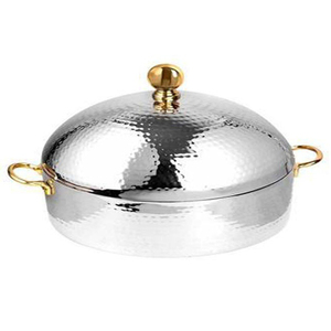 Serveur de stockage de nourriture et de dessert de poignée d'acier inoxydable de mini marmite en acier de haute qualité pour des hôtels et des restaurants pour le service de soupe - Product Image 5