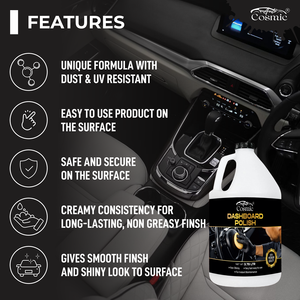 ขัดเงาติดทนนานและขัดผิวแดชบอร์ดภายในสำหรับรายละเอียดรถยนต์มืออาชีพ - Product Image 4