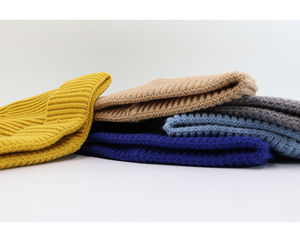 Gorros de punto de invierno de colores al por mayor gorros con logotipo bordado personalizado gorros para mujeres y hombres - Product Image 4