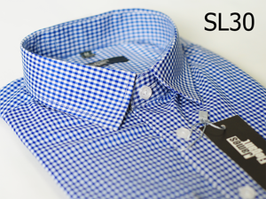 OEM Service Wholesale Men's Business Office Wear <b>Shirts</b> Men Cotton Short Sleeve <b>Plaid</b> <b>Shirt</b> Made in Vietnam - Product Image 2