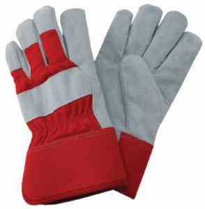 Guantes de trabajo de cuero de última llegada, diseño de protección de manos, diseño personalizado, colores pesados, guantes de trabajo de cuero antiquímicos - Product Image 6