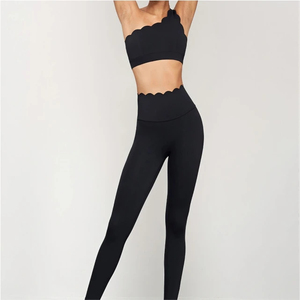 Venta al por mayor personalizado Mujeres Yoga Set Último Diseño Mujeres Yoga Set Sostenible Mujeres Yoga Set - Product Image 4