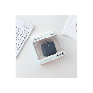 Funda de Silicona Blanca Resistente Netzy para Apple para AirPods, Funda Protectora 3D a Prueba de Golpes con Airbag, Material TPU, Funda para Auriculares - Product Image 2