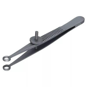 Pinza para Chalazión con Cuerpo de Rosca, Herramientas de Perforación Corporal en Acero Inoxidable, Pinzas para Joyería de Surgiright - Product Image 2