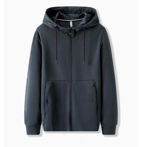 เสื้อคาร์ดิแกนมีฮู้ดผู้ชายสำหรับฤดูใบไม้ร่วงและฤดูหนาวมีฮู้ดคู่กีฬาสันทนาการผ่อนคลายสำหรับนักเรียนวัยรุ่น - Product Image 2