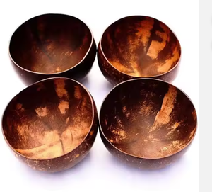 Collection de bols en bois de noix de coco fabriqués à la main pour la maison et le restaurant - Product Image 6