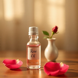 Huile essentielle de rose de roche 100% pure de qualité supérieure, distillée à la vapeur, aromathérapie, relaxation, hydratant, fabrication de bougies, huiles corporelles - Product Image 1
