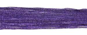 Perles d'améthyste violette naturelle micro-facettées 2,5 mm, pierres précieuses en vrac, vente en gros de perles d'améthyste pour la fabrication de bijoux à prix d'usine - Product Image 2