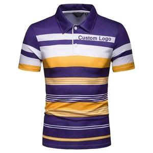 2025สินค้ามาใหม่เสื้อยืดโปโลสำหรับผู้ชายทำจากผ้าฝ้ายระบายอากาศได้ดีชุดลำลองราคาขายดี - Product Image 1
