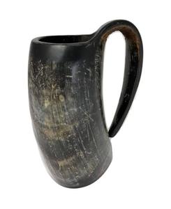 Jarra de cuerno de búfalo estilo Animal Medieval Premium hecha a mano fuerte con estilo AALIYAN IMPEX taza/taza - Product Image 3