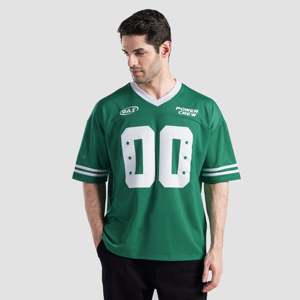 Camiseta de Fútbol Americano Verde, Transpirable, de Poliéster, Talla XL, Ropa Deportiva - Product Image 3