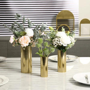 Fabrication OEM Nouveauté Meilleure vente Meilleure qualité Ensemble de vases à fleurs de 3 pièces avec couleur et tailles personnalisées - Product Image 2