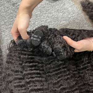 Meilleure vente Cheveux vierges bruts vietnamiens non traités Vendeur de cheveux en gros Paquets de trame bouclés pour faire une perruque - Product Image 3