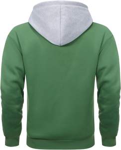 2025 hombres Casual moda Joker sublimación pulóver Sudadera con capucha mejor calidad divertido de gran tamaño transpirable diseño sólido patrón OEM - Product Image 3