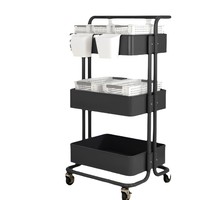 Poussette multi-niveaux à quatre roues en acier inoxydable, prix compétitif OEM, fabriquée par Sukavina du Vietnam TLSS006 Outils