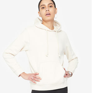 2024 nueva llegada liso Color sólido mujeres sudaderas con capucha moda personalizada manga larga pulóver Sudadera con capucha/ropa de mujer sudaderas con capucha - Product Image 1