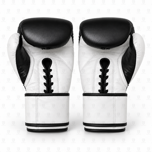 Guantes de Boxeo MMA Profesionales de Cuero con Diseño Nuevo, Secado Rápido, Transpirables, con Cierre de Cordones para Entrenamiento y Combate de Adultos - Product Image 2