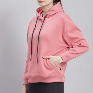 Sweat-shirts d'hiver pour femmes au design unique, personnalisés, décontractés, à manches longues, coupe ample, 100% coton molletonné, impression personnalisée sur le devant - Product Image 3