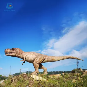Dinosaure de Zigong de dinosaure d'animatronic jurassique de parc à thème de modèle d'animatronique de AD-RT14