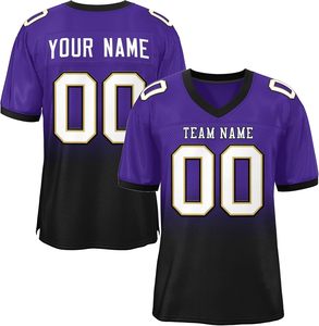 Camisetas de Fútbol Americano Personalizadas, Transpirables, 100% Poliéster, Diseños Únicos con Impresión Digital, Nuevas Colecciones Cosidas para Equipos y Aficionados - Product Image 1