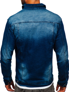Oversized Fashion Denim <b>Jacket</b> Heavy Duty Jeans Coat Street Style Apparel Wholesale Supplier <b>with</b> OEM Customization - Product Image 2