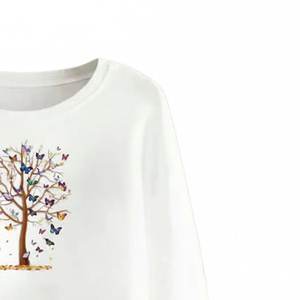 Sudaderas Blancas Casuales para Mujer con Logotipo Personalizado al por Mayor para Invierno, Sudaderas con Capucha Cómodas y Ecológicas de Alta Gama - Product Image 6