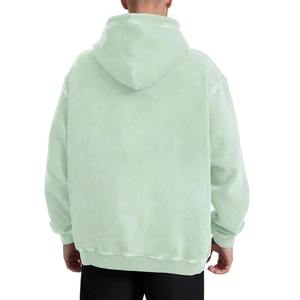Venta al por mayor pulóver sudaderas con capucha para los hombres de alta calidad de diseño básico con capucha al por mayor personalizable 3D Puff impresión Logo sudaderas con capucha para los hombres - Product Image 2