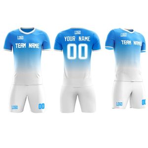 Uniforme Deportivo Personalizado para Equipos de Fútbol Masculino, 100% Poliéster Spandex/Poliéster Estampado, Tallas Grandes, Nombres de Equipos y Jugadores Personalizados - Product Image 1