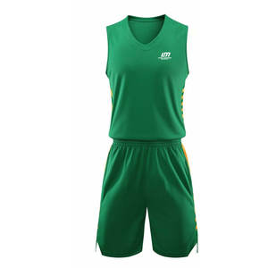 Uniforme de Baloncesto 100% Poliéster, Uniforme de Baloncesto de Buena Calidad, Uniforme de Baloncesto de Diseño Nuevo Hecho a Medida - Product Image 1