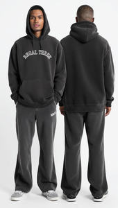 Vente en gros Survêtement unisexe d'hiver personnalisé Ensemble de survêtements de sport 2 pièces en polaire pour hommes Design et logo personnalisés - Product Image 2