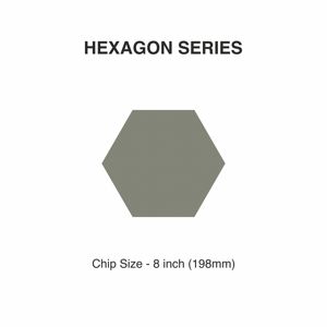 Azulejos de mosaico hexagonal de porcelana de cuerpo completo de 198mm de calidad superior, azulejo de suelo de pared interior y exterior para proyectos de lujo para piscinas de hoteles - Product Image 2