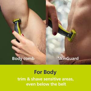 Afeitadora Eléctrica Híbrida Impermeable IPX7 para Cara y Cuerpo, Afeitadora Rotatoria Inalámbrica de Triple Cuchilla, Lavable, Repuesto Alemán de Seguridad - Product Image 6
