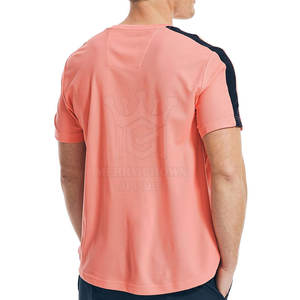 Respirant nouveau Style hommes T-shirt vente chaude prix de gros conception de Logo personnalisé hommes 100% coton T-shirt pour hommes coupe ample - Product Image 2