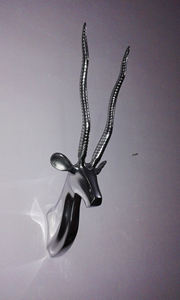 Metal Deer Head Tea Light Holder Elegant Metal <b>Crafts</b> - Product Image 5