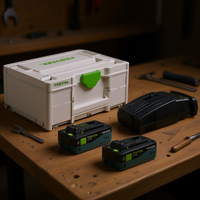 Ensemble d'outils électriques Festool SYS 18V 2x8,0/SCA16 Energy Set