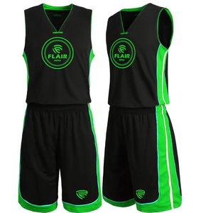 Ensemble d'uniformes de basketball unisexe de haute qualité, personnalisable, impression numérique, respirant, antibactérien, évacuant l'humidité, grandes tailles - Product Image 4