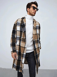 Abrigos de Invierno para Hombre, Casuales, Personalizados, Talla Grande, Gruesos, de Lana de Oveja, Cálidos, de Alta Calidad, con Diseño Moderno y Elegante - Product Image 6