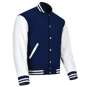 Meilleures ventes Veste universitaire en toile respirante confortable pour hommes, col montant, saison d'hiver, prix de gros - Product Image 2