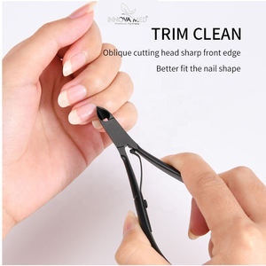 INNOVAMED-Herramienta de manicura y pedicura para salón de casa, cortauñas de acero inoxidable, recortador de cutículas Podiatry encarnado, instrumentos - Product Image 2