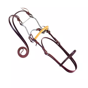 Bridon et rênes en cuir équestre de haute qualité, durables, pour l'extérieur, personnalisation acceptée, licol SURGIGYNE - Product Image 4