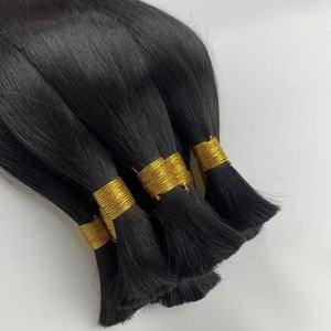 Extensiones de Cabello Natural Brasileño para Mujeres Negras, Diseño Nuevo de Rastas, Cabello Remy con Puntas Rizadas - Product Image 2