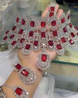 Collier de mariée indien inspiré de Sabyasachi, en laiton perlé, imitation perles Kundan, pour femme, mode mariage et anniversaire