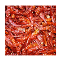 100% piment rouge piment pur naturel séché Bhut Jolokia rouge fantôme piment sans conservateur entier | Flocons | Poudre d'épices