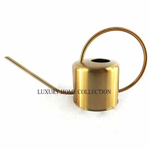Decorative Galvanized Retro-style Metal Water Can with an Ornate Design for a Stylish and Functional <b>Garden</b> Accessory - Product Image 3