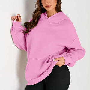 Sudadera Holgada de Manga Larga con Capucha para Mujer, Ropa Informal Personalizada con Logotipo Impreso A LA Moda, Ropa de Calle con Personalidad - Product Image 2