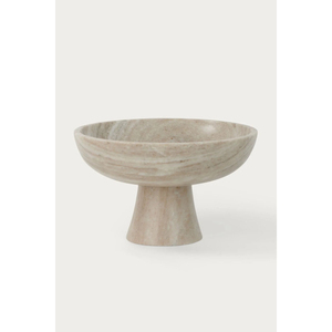 Bol décoratif en marbre blanc naturel solide de conception minimaliste moderne fait à la main de meilleure qualité pour la clé de fruits de bureau à domicile - Product Image 5