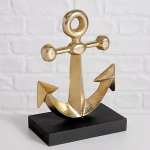 HMA Artesanía Estatua de ancla hecha a mano para interiores náuticos - Product Image 3