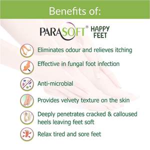 Parasoft 50g Aloe Vera Foot Cream Loción hidratante nutritiva para piel seca y opaca Crema y loción facial para adultos Uso en el hogar - Product Image 3