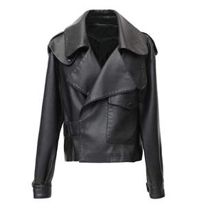 Vestes en cuir pour femmes d'usine directement fournir des vestes en cuir pour femmes 2025 Veste en cuir d'hiver pour hommes en cuir grande taille - Product Image 5